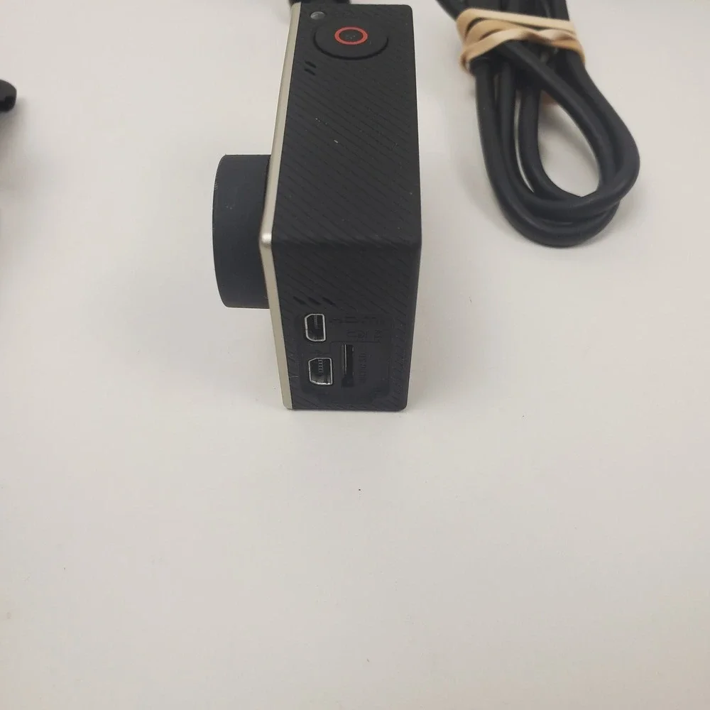 GoPro HERO4 Action Camera Battery Case Handle Tripod Tested Working
